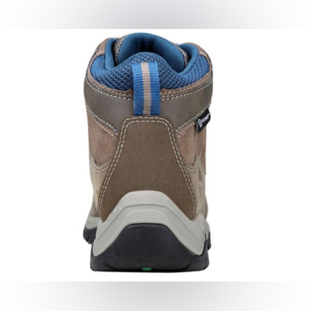 Timberland Women's Taupe and Blue Hiking Boot - Picture 5 of 14